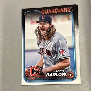 Topps Guardians Baseball Card - Blue and Gray